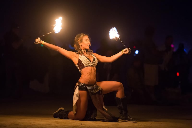 Fire-Dancing Show